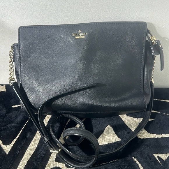 kate spade Handbags - Kate spade leather black bag